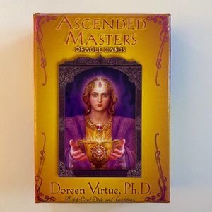 ASCENDED MASTERS Oracle Cards by Doreen Virtue - 44 Cards & Guidebook Box Set